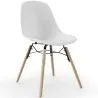 Pack Tavolo Hairpin (90x150 cm) + 6 Sedie da Pranzo Nordic Skögur image 7