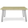 Pack Tavolo Hairpin (90x150 cm) + 6 Sedie da Pranzo Nordic Skögur image 7