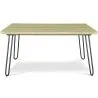 Pack Tavolo Hairpin (90x150 cm) + 6 Sedie da Pranzo Nordic Skögur image 7