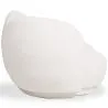 Divano Curvo Rivestito In Bouclé Bianco – Design Moderno Ed Elegante - Sorela image 7