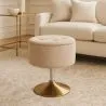 Sgabello Con Contenitore Rivestito In Chenille - Tony image 7