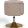 Sgabello Con Contenitore Rivestito In Chenille - Tony image 7