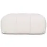 Pouf Modulare Rivestito In Tessuto Bouclé - Design Moderno – Abbinabile Al Divano Modulare Bianca image 7