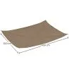 Tenda in fibra di cocco 3x4M - Vela ombreggiante 100 % Naturale image 7
