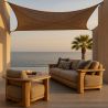 Tenda in fibra di cocco 3x4M - Vela ombreggiante 100 % Naturale image 7
