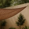 Tenda in fibra di cocco 3x3x3M - Vela ombreggiante 100 % Naturale image 7