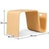 Tavolino - Portariviste di Design - Legno - Audrey image 7
