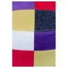 Sgabello da Bar - Rivestimento Patchwork - Design Scandinavo e Gambe in Legno - Skögur image 7