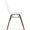 Sedia da pranzo con gambe in legno scuro – Stile moderno e funzionalità - Broly image 7