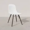 Sedia da pranzo con gambe in legno scuro – Stile moderno e funzionalità - Broly image 7