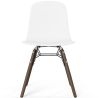 Sedia da pranzo con gambe in legno scuro – Stile moderno e funzionalità - Broly image 7