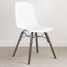 Sedia da pranzo con gambe in legno scuro – Stile moderno e funzionalità - Broly image 7
