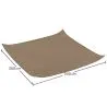 Tenda in fibra di cocco 3x3M - Vela ombreggiante 100% naturale image 7