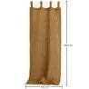 Tenda Ombra Tenda da Sole Fibra di Cocco 2.1x1M – 100% Vela Ombreggiante Naturale image 7