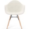 Sedia con braccioli - Rivestita in bouclé - Scandinavo - Sala da pranzo, ufficio o sala d'attesa - Nordika image 7