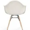 Sedia con braccioli - Rivestita in bouclé - Scandinavo - Sala da pranzo, ufficio o sala d'attesa - Nordika image 7