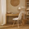 Sedia da pranzo scandinava imbottita in bouclé – Da pranzo o scrivania - Skögur image 7