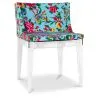 Sedia da pranzo - Gambe trasparenti - Design a motivi - Mademoiselle image 7