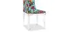 Sedia da pranzo - Gambe trasparenti - Design a motivi - Mademoiselle image 7