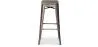 Sgabello da bar Design Industriale - Legno & Acciaio - 76cm - Stylix image 7