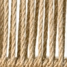 Lampadario a sospensione - Corda naturale e Struttura in metallo nero - Lapor image 7