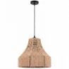 Lampadario a sospensione Corda naturale e Metallo – Stile Boho – Design artigianale – Lorena image 7