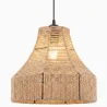 Lampadario a sospensione Corda naturale e Metallo – Stile Boho – Design artigianale – Lorena image 7