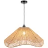 Lampada a Sospensione Corda Naturale Stile Boho – Paralume in Fibra Naturale Fatto a Mano - Lunah image 7