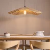 Lampadario a sospensione - Corda naturale stile Boho – Design moderno artigianale - Yer image 7