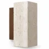Applique da Parete – Applique da Parete in Legno e Travertino – Violette image 7