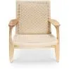 Poltrona in Legno e Corda - Design Artigianale Boho Bali - Birma image 7