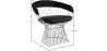 Sedia da pranzo con braccioli - Similpelle e metallo - Barrel image 7