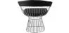 Sedia da pranzo con braccioli - Similpelle e metallo - Barrel image 7