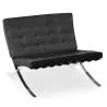 Poltrona di Design - Rivestita in pelle - Town image 7