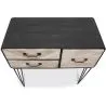 Credenza in Metallo - Stile Industriale - 3 cassetti - Orson image 7