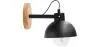 Lampada da Parete - Stile Scandinavo - Metallo e Legno - Syla image 7
