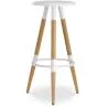 Sgabello da bar in legno - Design scandinavo - Matu image 7