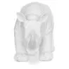 Statuetta Decorativa Rinoceronte - Bianco Opaco - Rhyn image 7