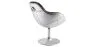 Poltrona girevole di design aviatore - Rivestita in PU image 7