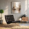 Poltrona di Design - Rivestita in pelle - Town image 7