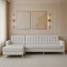 Chaise longue di design - Rivestimento in Polipiel - Nova image 7