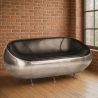 Divano 2 Posti - Design Aviatore - Pelle - Aviator image 7