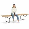Panca in Legno Stile Nordico (180cm) - Yean image 7