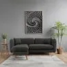Chaise Longue in Lino - Stile Scandinavo - Vriga image 7