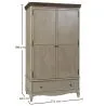 Guardaroba Country Chic - Legno Cerato image 7