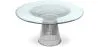 Tavolo da pranzo rotondo - Vetro e metallo - Barrel image 7