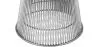 Tavolo da pranzo rotondo - Vetro e metallo - Barrel image 7