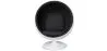 Poltrona design sfera - Rivestita in tessuto - Batton image 7