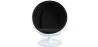 Poltrona di Design a Sfera - Rivestita in Ecopelle - Batton image 7
