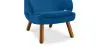 Poltrona Rivestita in Tessuto - Design Scandinavo - Pelitano image 7
